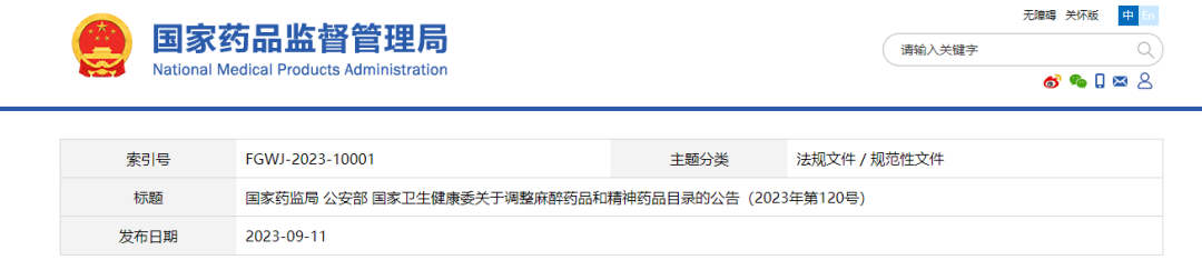 依托咪酯列入第二类精神药品目录！依托咪酯检测，势在必行